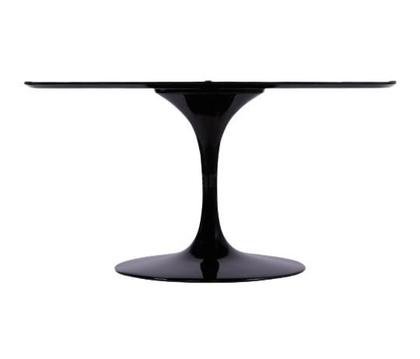 Imagem de Base Mesa Saarinen Tulip Jantar Oval Pequena - Preta
