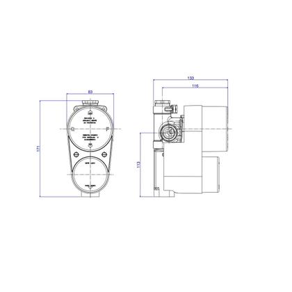 Imagem de Base Monocomando 4 Vias Deca 4494.000