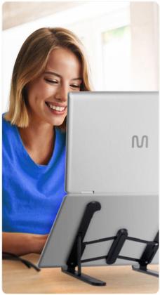 Imagem de Base Notebook Multi Lift Ac439 17 Polegadas Alumínio 6