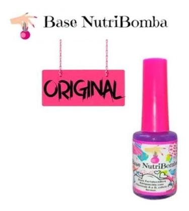 Imagem de Base Nutribomba Esmalte Fortalecedor Crescimento - Natural