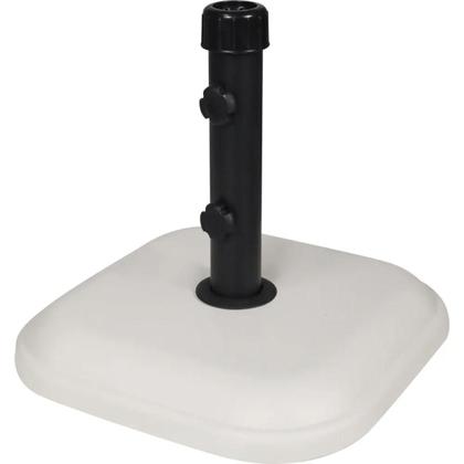 Imagem de Base Ombrellone em Concreto Quadrada 11kg Branco Bel Lazer
