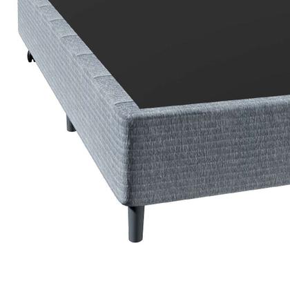 Base para Cama Box Casal Celine (40x138x188) Cinza - Mobly Imagem de Base para Cama Box Casal Celine (40x138x188) Cinza