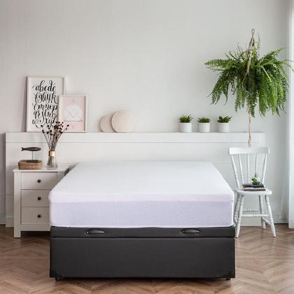 Imagem de Base para Cama Box Casal Madden com Baú (47x138x188) Preta