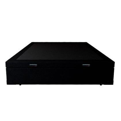 Imagem de Base para Cama Box Casal Madden com Baú (47x138x188) Preta