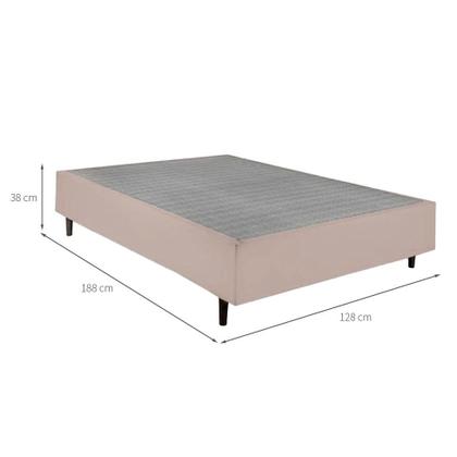 Imagem de Base para Cama Box Viúva Guldi (38x128x188) Cru