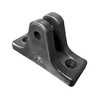 Imagem de Base Para Capota Náutica 7/8" Furo Cor Preta