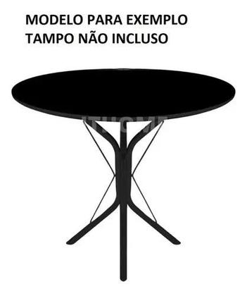 Imagem de Base para Mesa De Jantar Ana Pé Para Móveis 4 Apoio Granito Marmore Madeira Redonda Quadrada