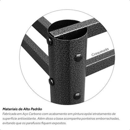 Imagem de Base Para Mesa De Jantar Pedra Granito Vidro Madeira de 120 x 80