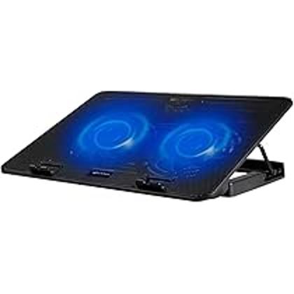 Imagem de Base para Notebook 15,6" Refrigerada com 2 Coolers, Led, Inclinação Ajustável em 5 níveis, USB