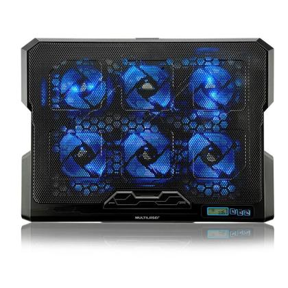 Imagem de Base para Notebook Multi Hexa com 6 Coolers até 17 - AC282