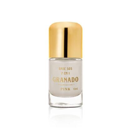 Imagem de Base para Unhas Fortalecedora SOS 7 em 1 Granado Pink 10ml