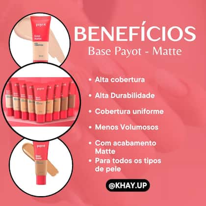 Imagem de Base - Payot - Alta Cobertura - Líquida Matte