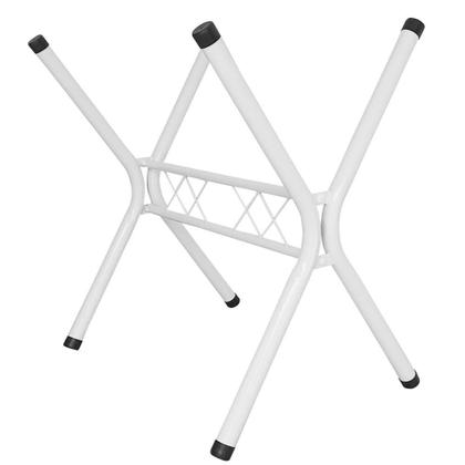 Imagem de Base Retangular Para Mesa De Jantar 120cm Pés De Mesa Reforçado Para Tampos Granito Mármore Madeira