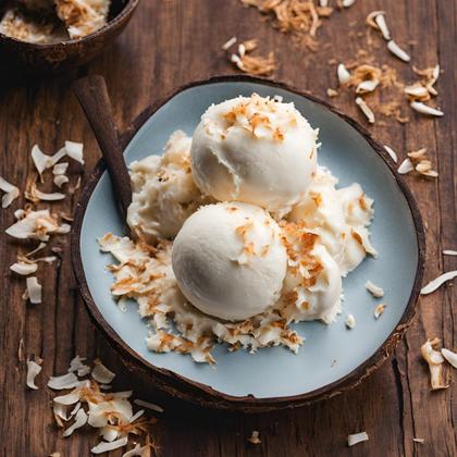 Imagem de Base saborizante sorvete coco queimado marvi c/ 1 kg