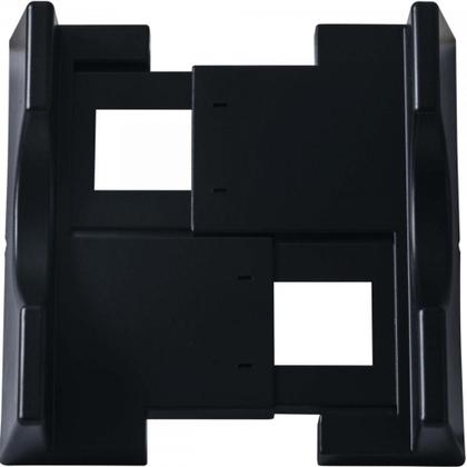 Imagem de Base Suporte Carrinho Para Gabinete CPU Ajustável RODINHAS Preto