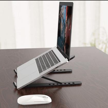 Imagem de Base Suporte de Mesa Para Notebook Regulável Home Office