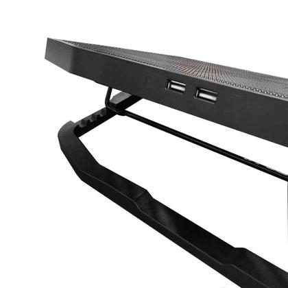 Imagem de Base Suporte Gamer Refrigeração Para Notebook até 17,3" NBC-100BK - C3Tech