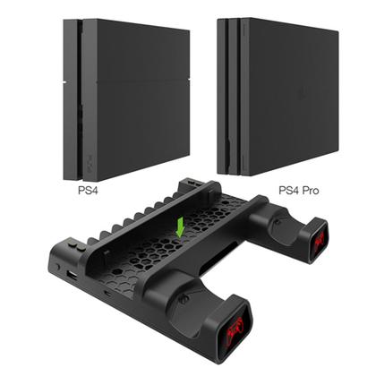 Imagem de Base Vertical Carregador Cooler PS 4 c/ Controller Charging Dock