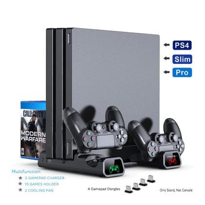 Imagem de Base Vertical Carregador Cooler PS 4 c/ Controller Charging Dock