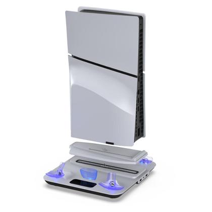 Imagem de Base Vertical Para Ps5 e Ps5 Slim VR2 Refrigeração Horizontal Controladores Dock TP5-3550