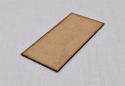 Imagem de Bases em miniatura de MDF de 50 mm x 100 mm x 8 WWS para figuras modelo