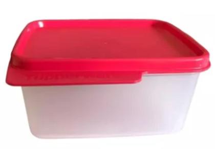 Imagem de Basic line 500ml Rubine (translúcido tampa vermelha)Tupperware