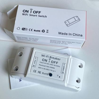 Imagem de Basic R2 Interruptor Inteligente Wifi 110V-220V Automação Residencial APP Alexa