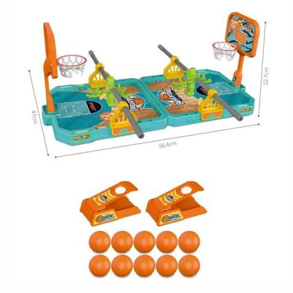 Imagem de Basquete De Mesa Basketball Com Adesivos Personalizáveis