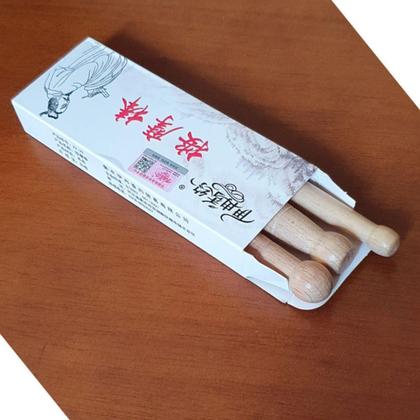 Imagem de Bastão Artesanal de Madeira Acupuntura Massagem (kit com 3) - wapshop