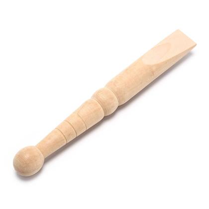 Imagem de Bastão Artesanal de Madeira Acupuntura Massagem (kit com 3)