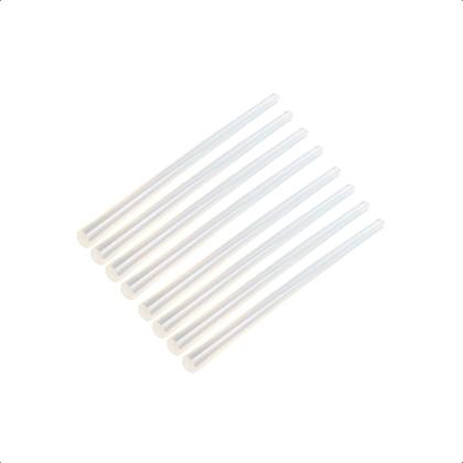 Imagem de Bastão Cola Quente Hot Melt 8 Tubos 7,5mmX300mm (0,7cmX30cm)