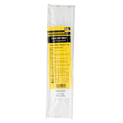 Imagem de Bastão Cola Quente Hot Melt 8 Tubos 7,5mmX300mm (0,7cmX30cm)