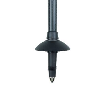 Imagem de Bastão de Caminhada Actos Pro Race Carbon Estrutura em Carbono 3K Ajustável 38-135cm Preto - Azteq