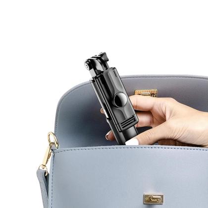 Imagem de Bastão De Selfie Com Suporte Reforçado E Pegada Confortável