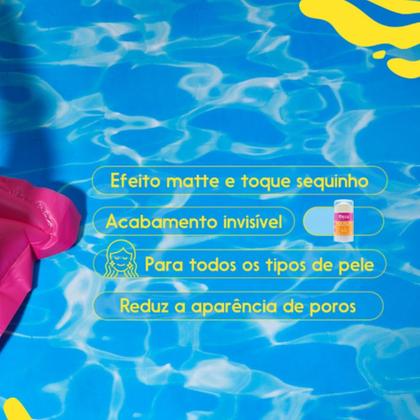 Imagem de Bastão Facial com Protetor Solar FPS 60 Magic Stick Efeito Matte Toque Seco 20g Ricca