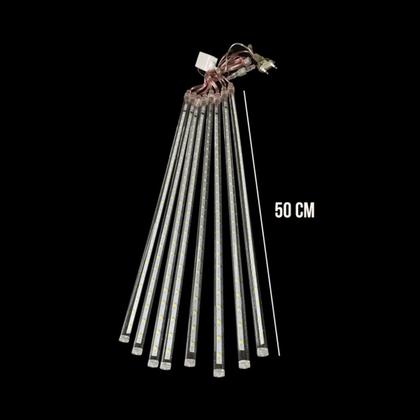 Imagem de Bastão Meteoro Snowfall Transparente Bivolt Branco Quente