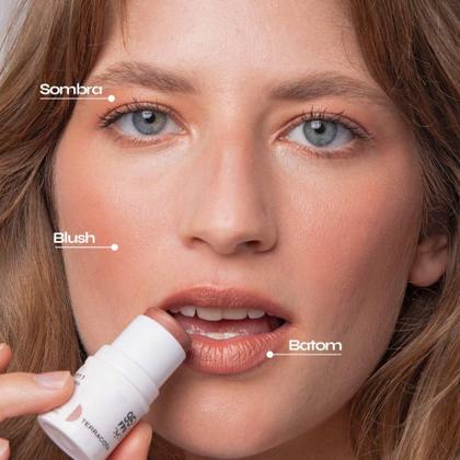 Imagem de Bastão Ollie 3 em 1 Blush, Batom e Sombra FPS 95 Terracota com 4,5g