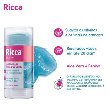 Imagem de Bastão Para Área dos Olhos Ricca 15g