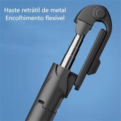 Imagem de Bastão Pau de Selfie Bluetooth Retrátil suporte tripe para celular