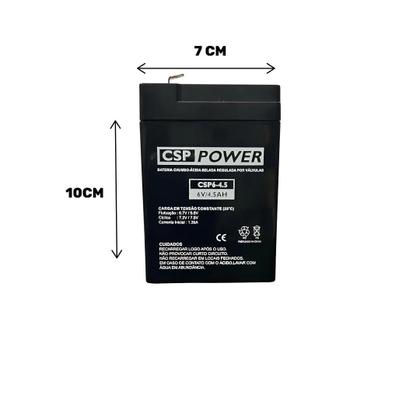 Imagem de Bat Para Brinquedo Carrinho Eletrico Motinha 6v 4,5ah