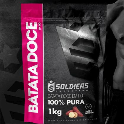 Imagem de Batata Doce Desidratada 1Kg - 100% Pura - Soldiers Nutrition