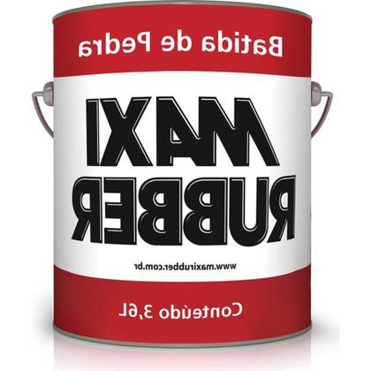 Imagem de Bate Pedra Maxi Rubber Preta 3,6L 4M032