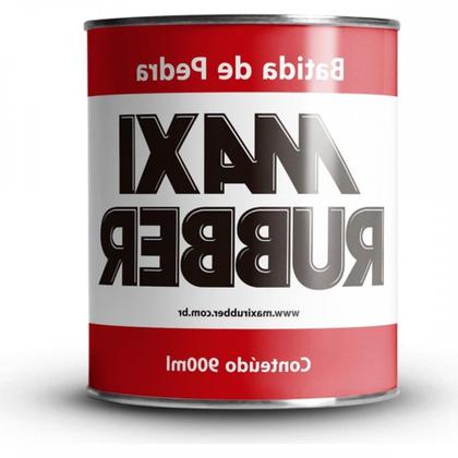 Imagem de Bate Pedra Maxi Rubber Preta 900Ml 4M031