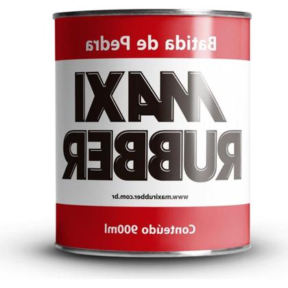 Imagem de Bate Pedra Maxi Rubber Preta 900Ml 4M031