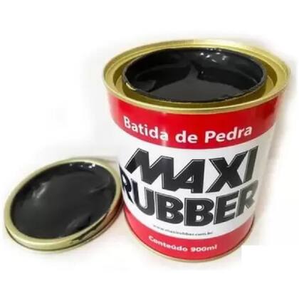 Imagem de Bate Pedra Revestimento Emborrachado Preto 900ML MAXRUBBER