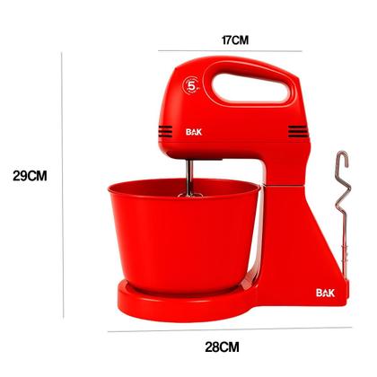 Imagem de Batedeira 2,5L 300W 5 Velocidades Tigela Estável 110V 220V