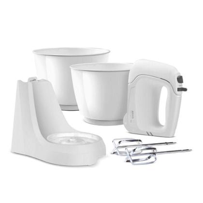 Imagem de Batedeira Arno Mini Chef HM10 185W 4 Velocidades 2 Tigelas 4L Branco 110V