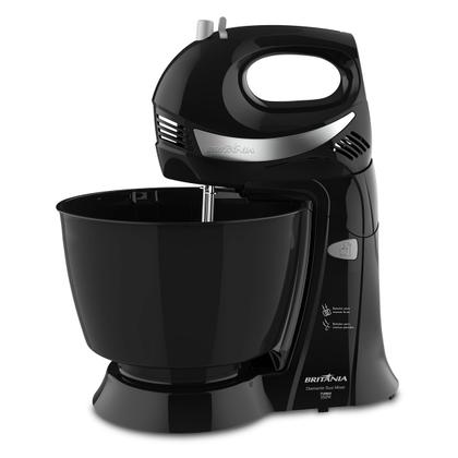 Imagem de Batedeira Britânia Diamante Duo Mixer Turbo PR 4,3L 350W