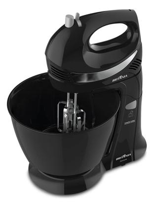Imagem de Batedeira Diamante Duo Mixer Turbo 4,3l 350w Preta Britânia Cor Preto Frequência
