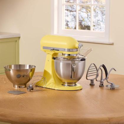 Imagem de Batedeira Kitchenaid Stand Mixer Planetária Butter 4,8L Amarela 110V
